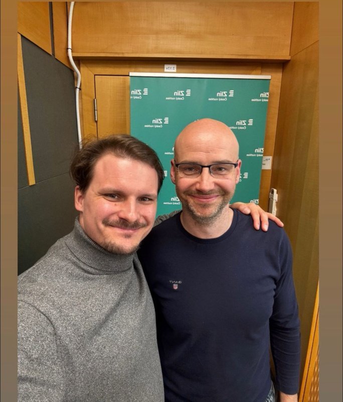 Tomáš Žilinský po rozhovoru v Českém rozhlase Zlín