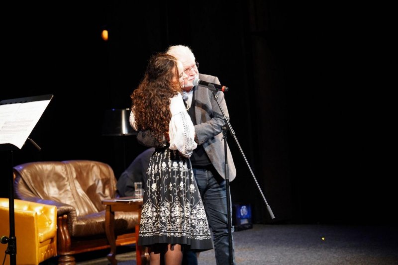 Na pohovce JK, foto: Tomáš Chrástek, ČRo Zlín 