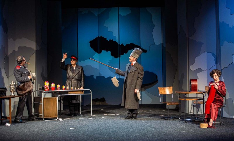 Monument pro Hradiště - Tomáš Žilinský, David Vaculík, Pavel Hromádka a Tereza Novotná - foto: Kuba Jíra 