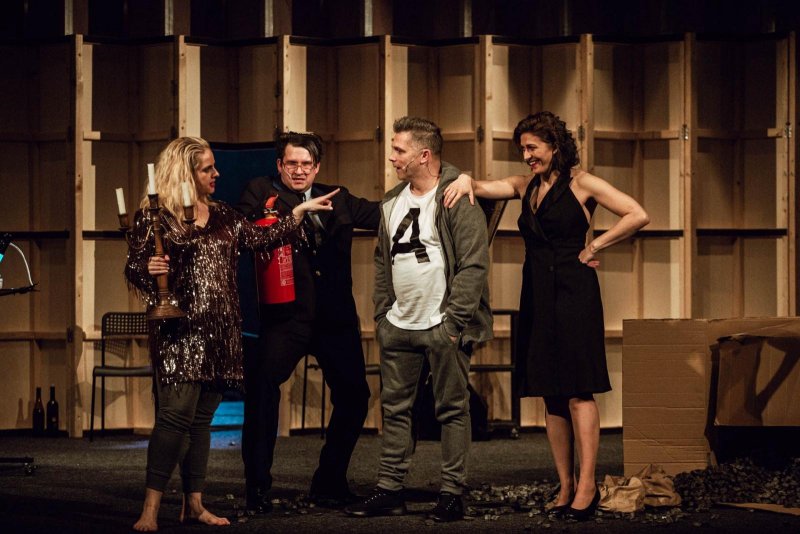 Jak jsme se dostali až sem - Petra Staňková, Jakub Zelinka, David Vaculík a Pavlína Hejcmanová - foto: Kuba Jíra 