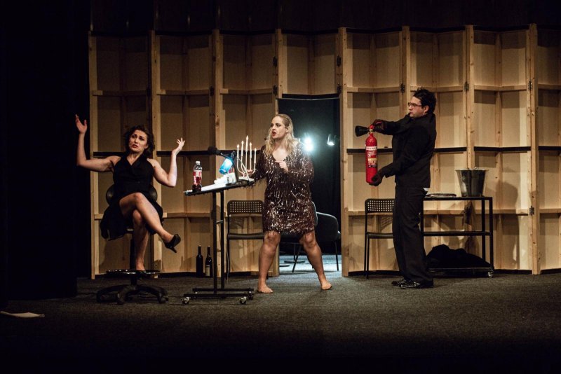 Jak jsme se dostali až sem - Pavlína Hejcmanová, Petra Staňková a Jakub Zelinka - foto: Kuba Jíra 