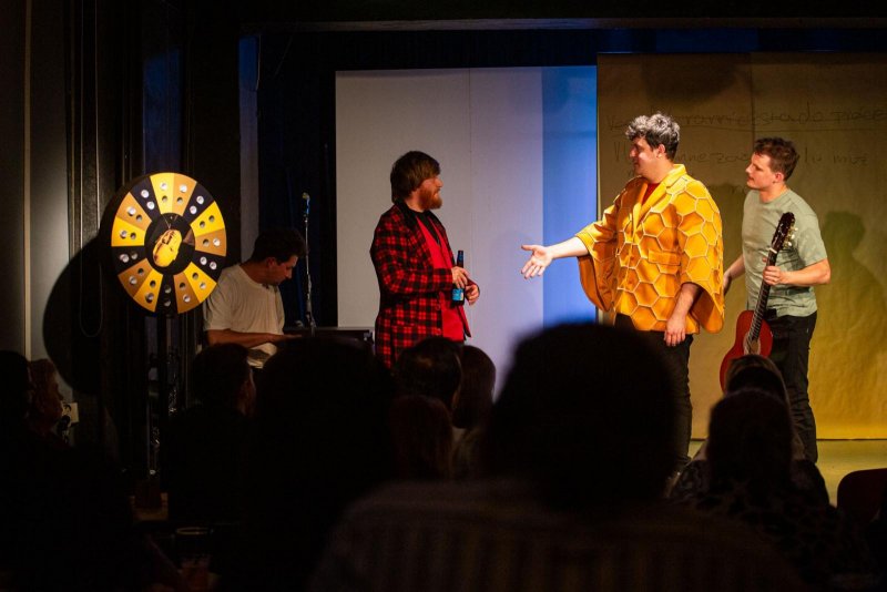 Volný večer - Jakub Zelinka, Jan Laník, Daniel Gajdoš a Tomáš Žilinský - foto: Kuba Jíra 