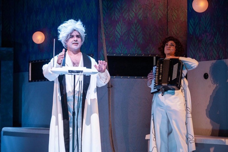 Fyzikové - Zdeněk Trčálek a Tereza Novotná - foto: Kuba Jíra 