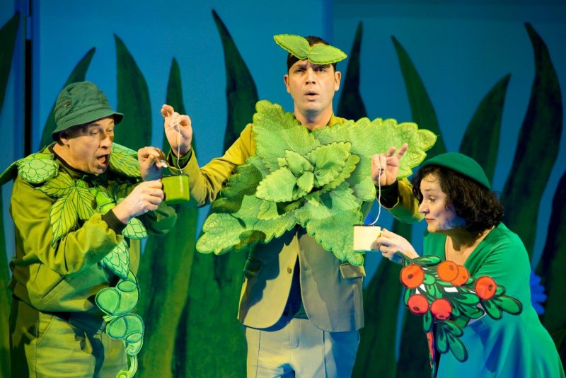 Anička a bylinkové kouzlo - Pavel Majkus, Jiří Hejcman a Monika Horká - foto: Marek Malůšek 