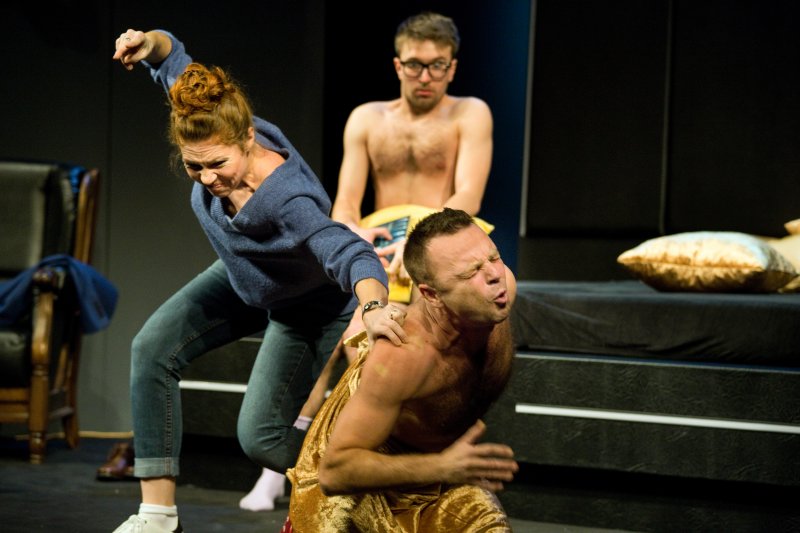 Dva úplně nazí muži, foto: Marek Malůšek 