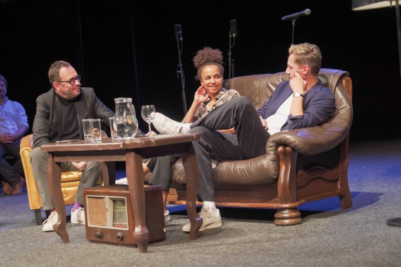 Na pohovce JK, foto: Tomáš Chrástek, ČRo Zlín 