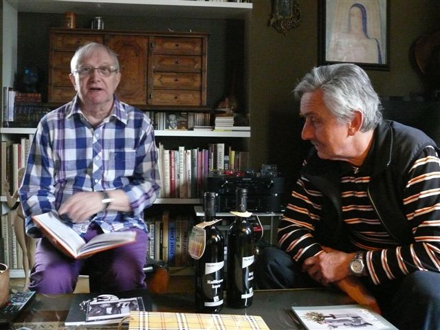 Jiří Suchý, Igor Stránský, březen 2012 - foto Miroslav Potyka