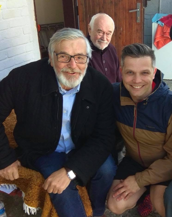 David Vaculík natáčel s Jiřím Bartoškou seriál David Vaculík natáčel s Jiřím Bartoškou seriál
