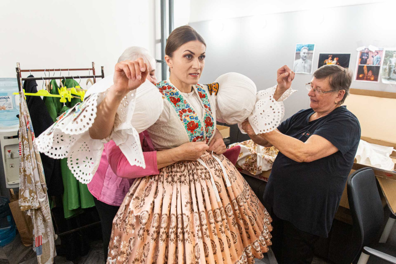 Ludmila Pilušová to s kroji umí Ludmila Pilušová to s kroji umí
