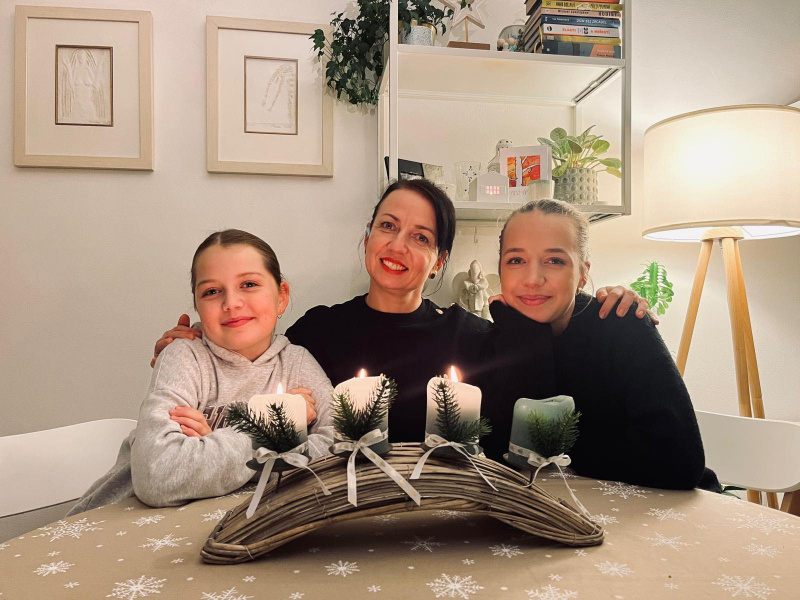 Tereza Novotná s dcerami mají vlastní štědrovečerní menu