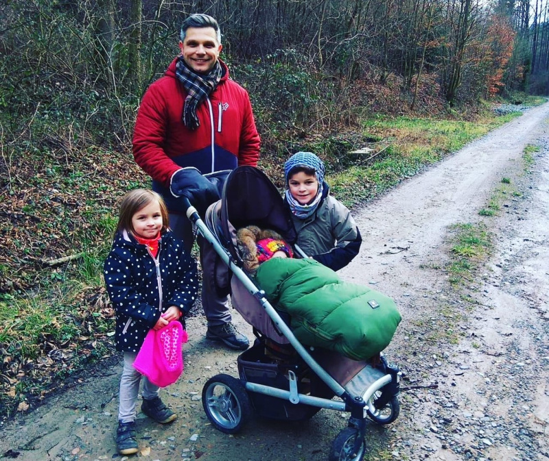 Vaculíkovi vyrážejí po štědrovečerní večeři na procházku