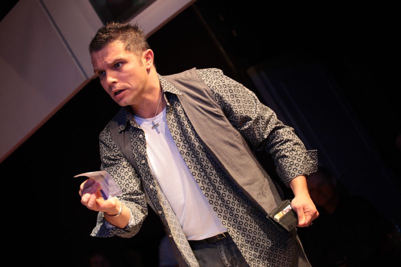 jako Carlos v komedii Konkurz podle Grönholma - foto Jan Karásek
