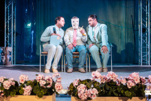 Ošklivec - Jakub Zelinka, David Vaculík a Lukáš Matěj - foto: Kuba Jíra