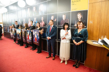 SD_Farma_zvířat_premiéra_starosta Stanislav Blaha_místostarostka Marcela Čechová_ ředitelka SD Libuše Habartová_foto Kuba Jíra