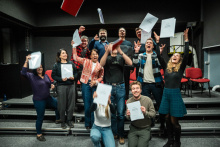 Inscenační tým grotesky Slovácké jaro Inscenační tým grotesky Slovácké jaro